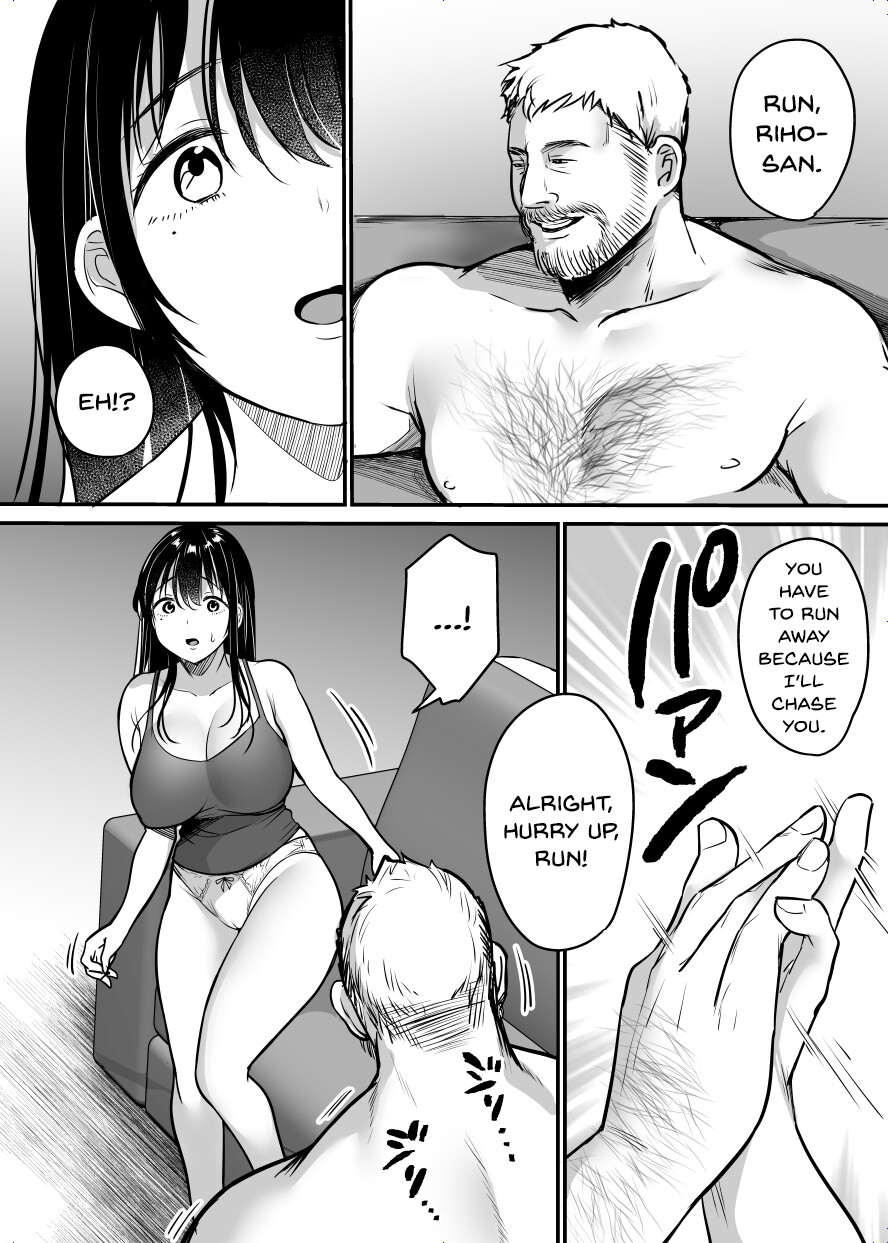 Hentai Manga Comic-I can't escape from Mr. Jim - A middle-aged foreign man is always hanging out with me-Read-74